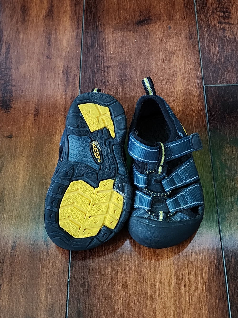 KEEN Newport H2 Kids Teal Blue Waterproof Sport Sandals Size US 5C EU 22 - Picture 7 of 8